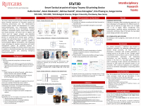 STaT3D - Smart Tactical at point-of-injury Trauma 3D printing Device