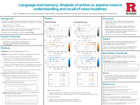 How you say the meaning you convey: Investigating the language of headlines and events